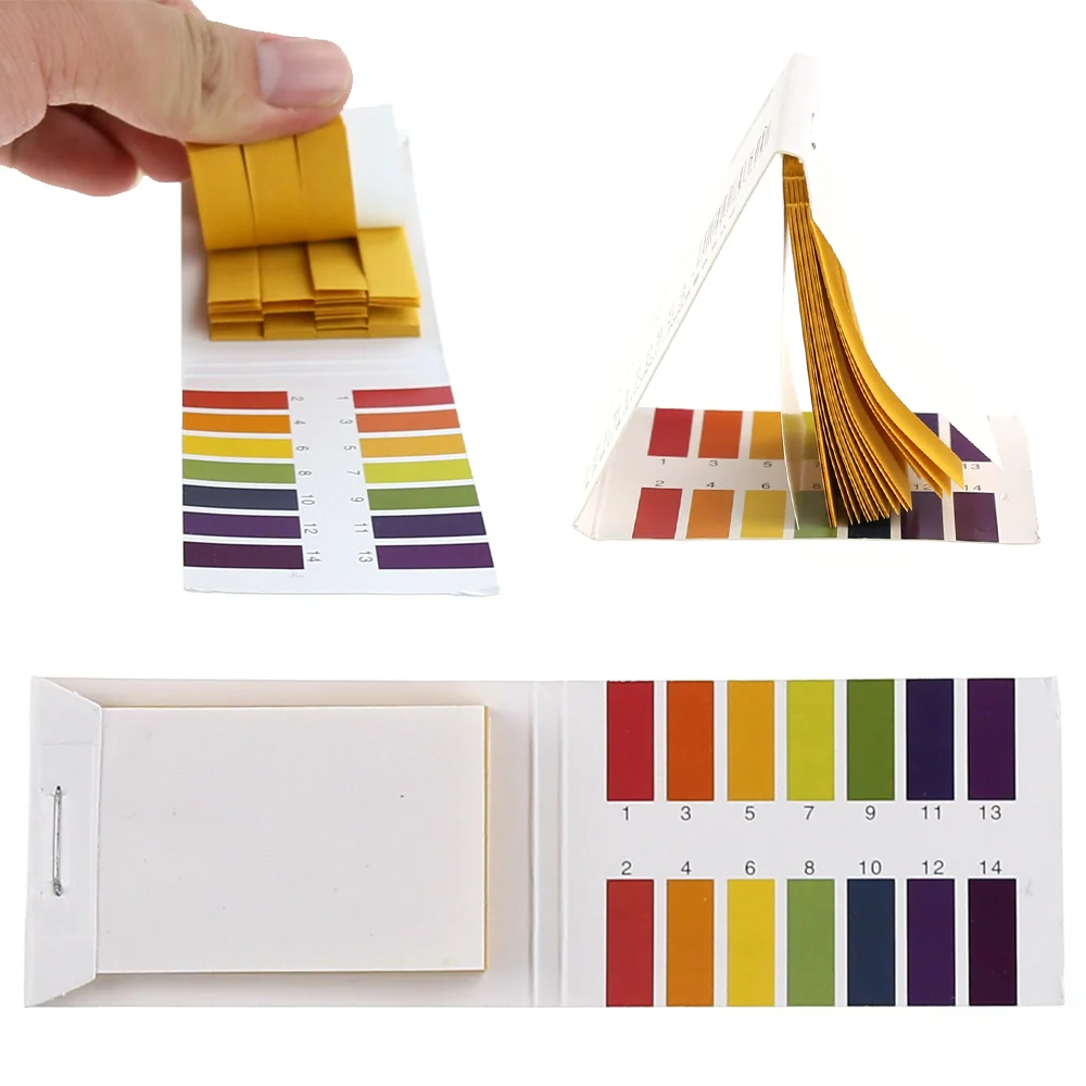 80 Strips/pack pH test strip Full PH Meter PH Controller 1-14st Indicator Litmus Paper Water Soilsting Kit Home Tool Measurement