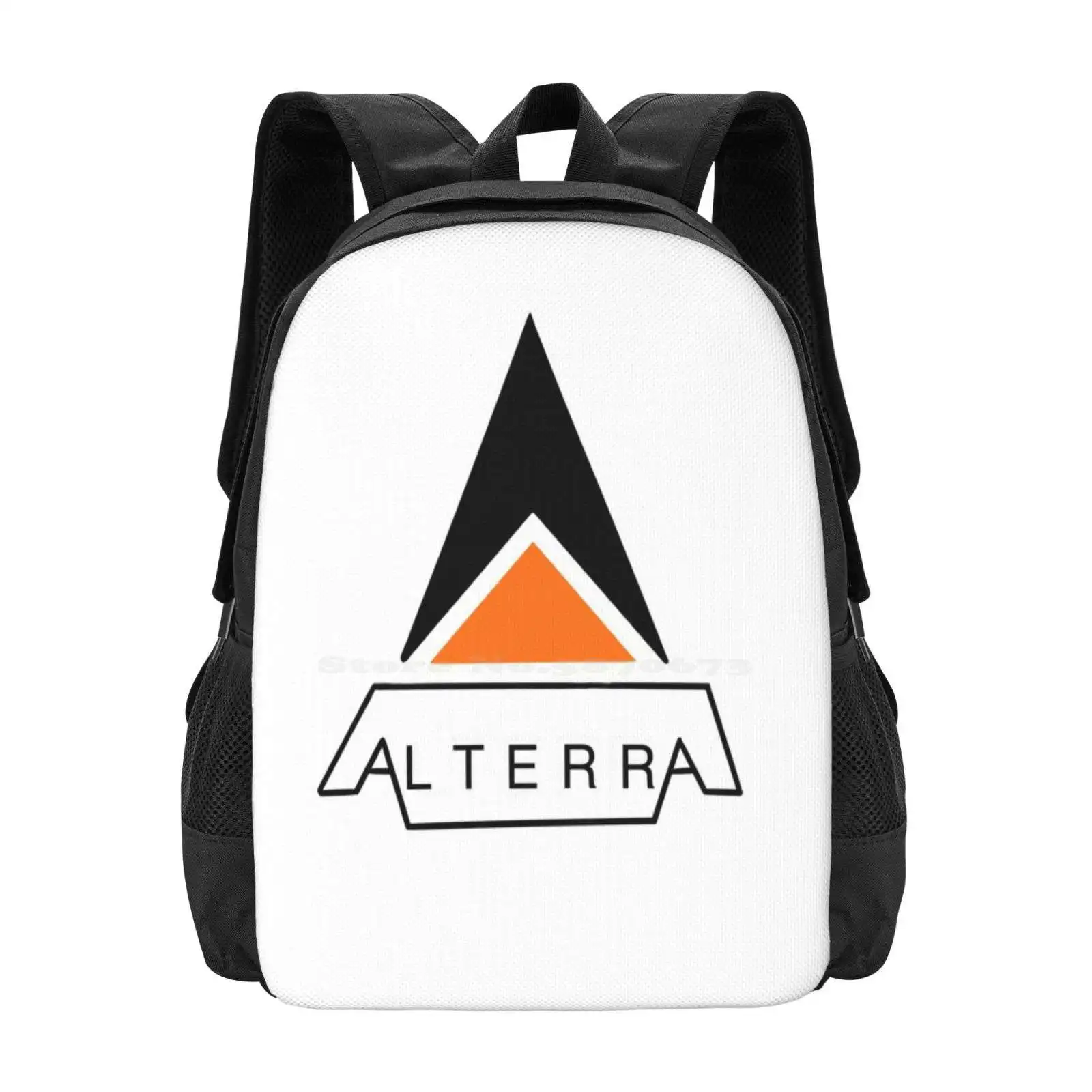 

Alterra , Alterra Corp. Логотип Горячая Распродажа рюкзак модные сумки Subnatica Alterra Corp ниже нуля Логотип поп-арт видеоигры