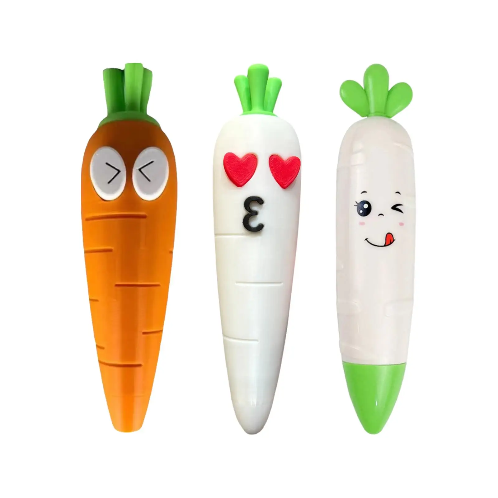 

3D Carrot Telescopic Sword Gags Toys Practical Jokes Creative Carrot Shape Decompression Tricky Toy for Kids Adults Sensory Toys