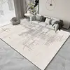 Home Light Luxury Carpets Living Room Decoration Abstract Carpet Hall Sofa Area Grey Rugs Bedroom Cloakroom Hallway Floor Mat 3