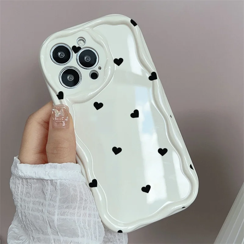 Love Heart Design Phone Case with Enhanced Protection