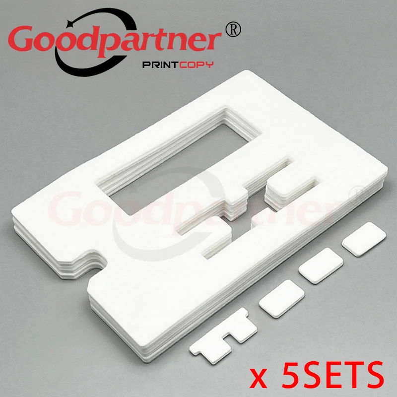 Pad Esponja de Resíduos do Tanque de Tinta para Canon Ipf 650 655 670 680 685 750 755 760 765 770 780 785 830 840 850 786 686 5x Mc10 1320b014aa