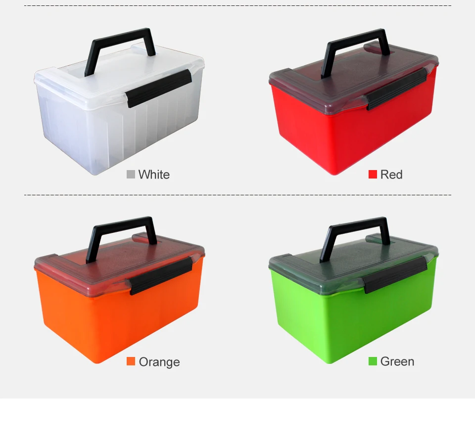Angeln Tackle Box Tintenfisch Jig Organizer Boxen Webfoot Octopus Egi Kunststoff Lagerung Box Minnow Harten Köder Container Meer Werkzeug Fall – Detail 7