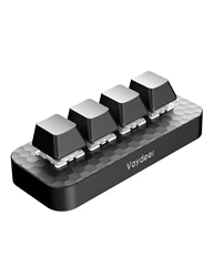 Enhanced Mechanical One - Hand Keyboard with Programmable Macro Keys for Design, Editing, and Gaming (4  keys)