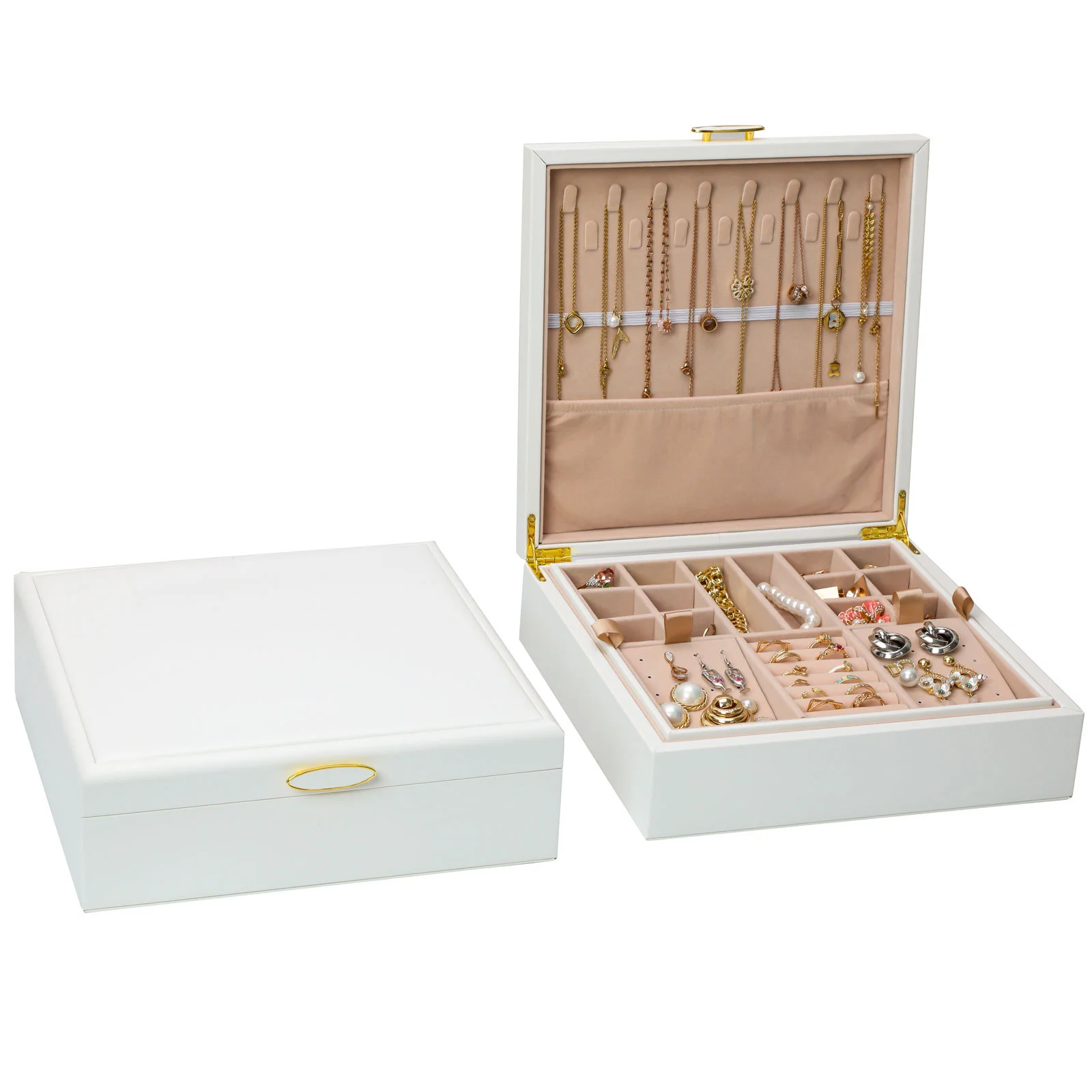 Fermeture cuir avec cordon
