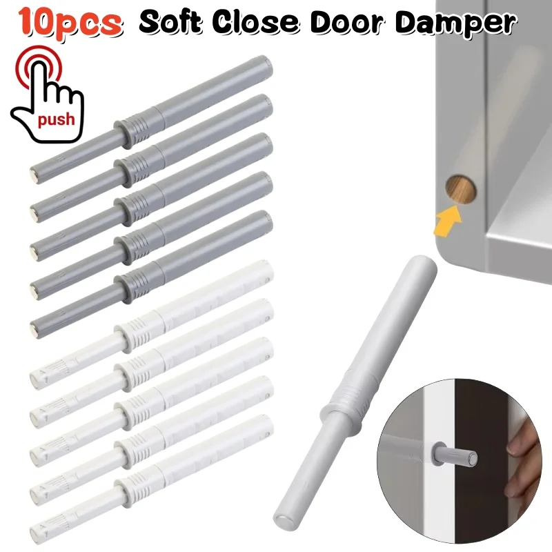 Rebounding Magnetic Drawer Latch Door Closer Furniture Hardware Cabinet Catches Door Stopper for Wardrobe/Kitchen Cupboard magnetic cabinet catches door closer magnetic cabinet latches door catches cabinet door latch cabinet door stop door stops 10PCS