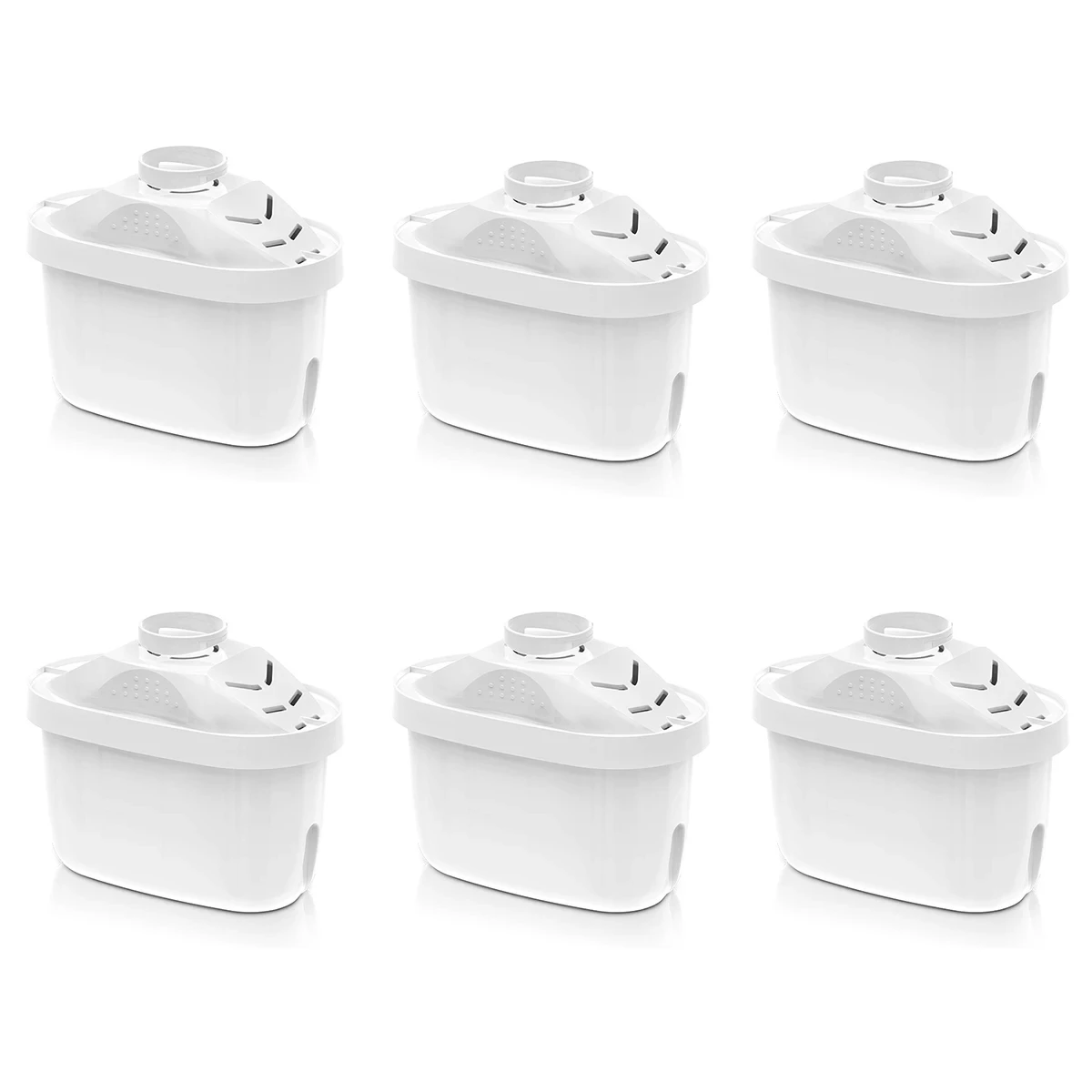 6PCS For Brita Maxtra Water Filters Cartridge Limescale Chlorine Impurities Purify Kettle Activate Carbon Water Filter