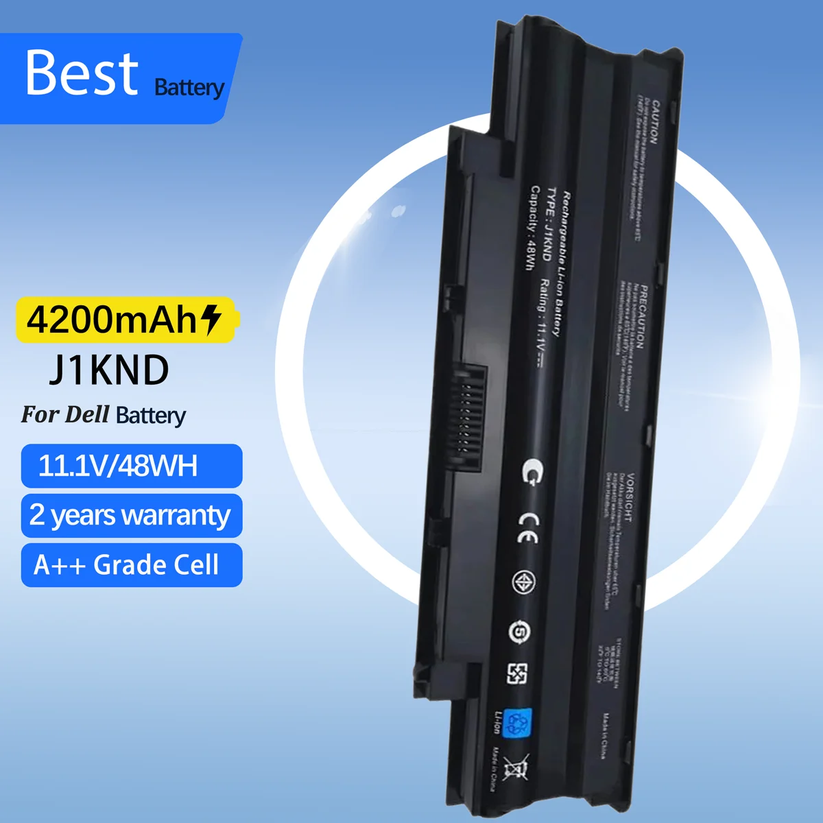 NEW-J1KND-Battery-For-Dell-Vostro-3450-3550-Dell-Inspiron-13R-N3010 ...