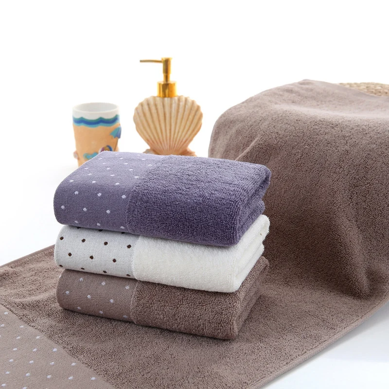 Household pure cotton towel quick drying soft absorbent thickened Adult Absorbent Bath Towel Couple's Large Towels bath towels cotton towel