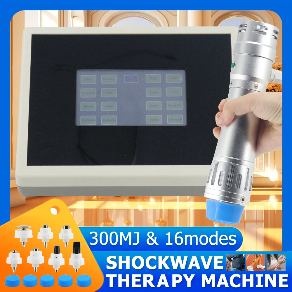 

300MJ Shockwave For Erectile Dysfunction Shock Wave Therapy Machine Joint Pain Relief ED Treatment Portable Massager 2024 New