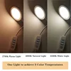 Ultrathin 8mm USB DC5V 3W 10W Dimmable Spotlight Surface Mounted Mini LED Circular Simple Ceiling Light Exhibition Cabinet Lamp 6