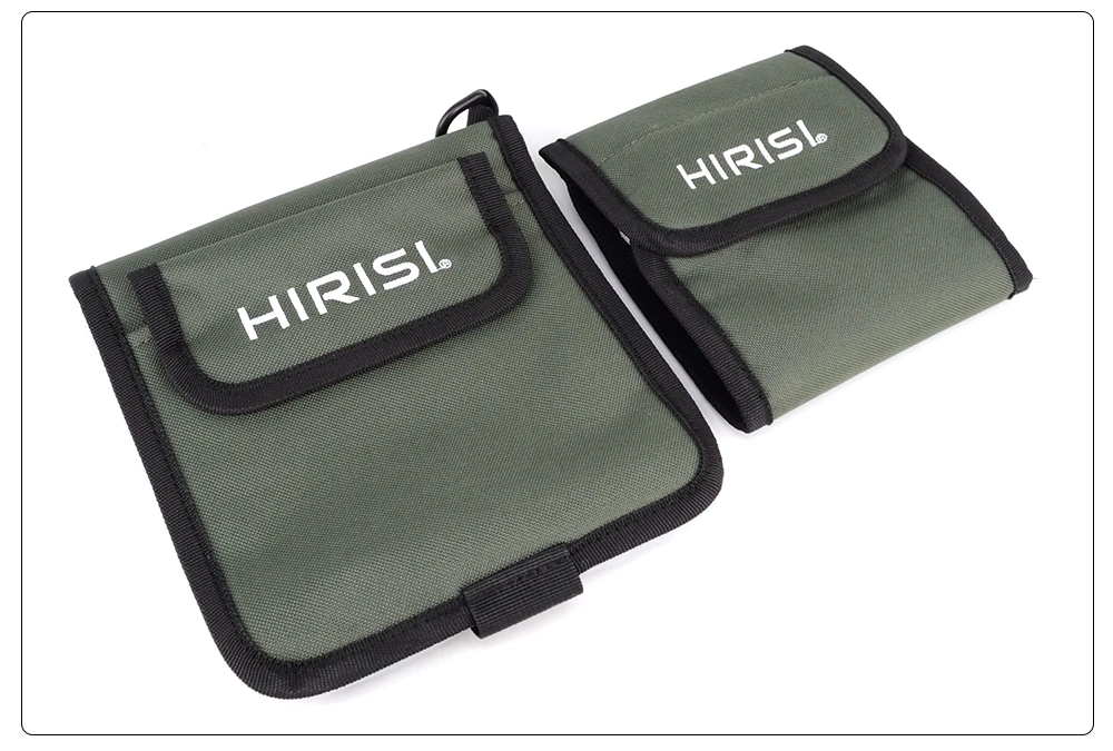 Hirisi Fishing Rig Bag Tackle Zubehör Aufbewahrungstasche für Karpfen Angelgerät Rigs Wallet Hair Rigs Transparente Tragetasche – Detail 1