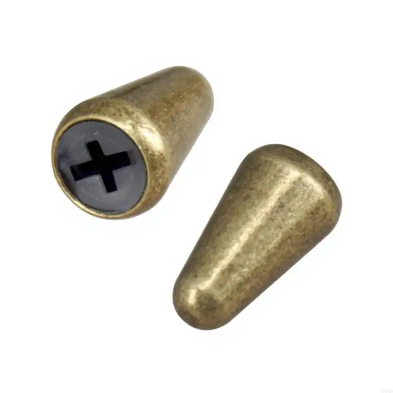 2Pcs Metall Gitarre Pickup Schalter Knöpfe Universals Gitarre Pickup Schalter Knopf für Elektrische Akustische Bass Gitarren – Detail 9