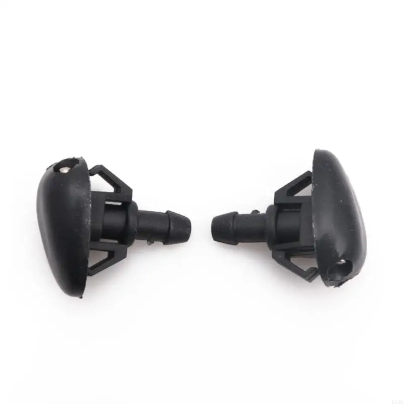 2 Pcs Car Windshield Washer Sprayer Nozzle Dual Holes For Nissan 594E