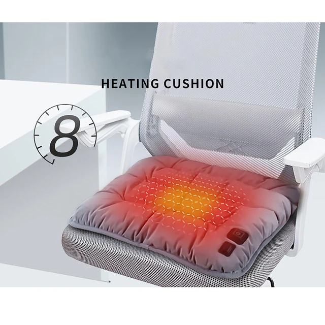 Elektrische Heizung Kissen Stuhl Auto Pet Körper Winter Beheizt Pad Wärmer  3 Geschwindigkeit Einstellbar Temperatur Elektrische