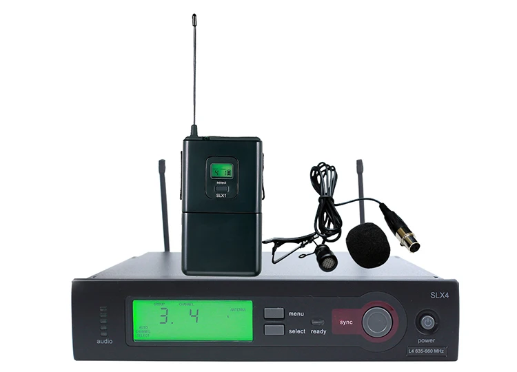 SHURE SLX4 SLX24 BETA58 SM58 wireless recording microphone MIC for your travel recording needs