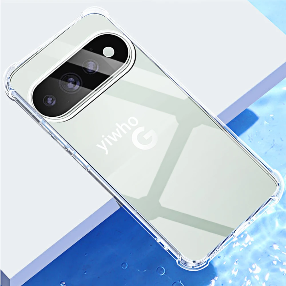Shockproof Transparent Soft TPU Phone Case - Pack of 1 to 10