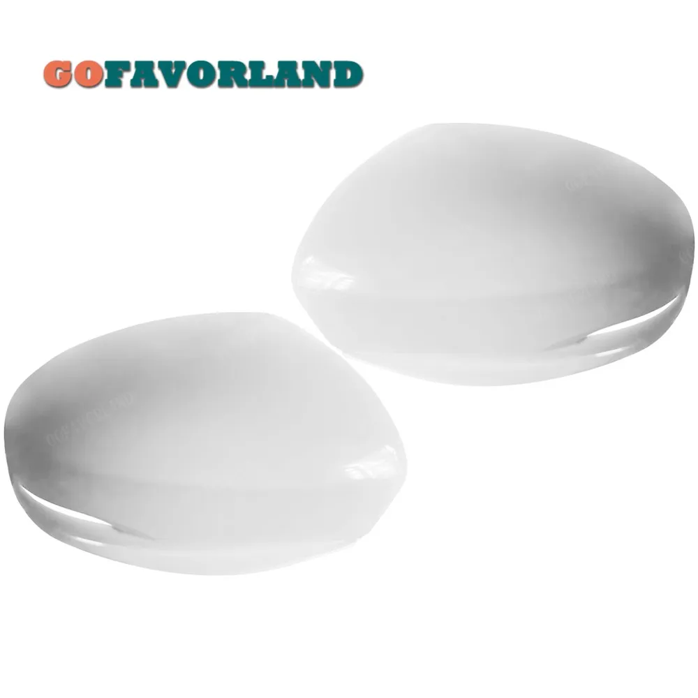 

Pair Front Left Right Mirror Cover With Light Unpainted 76251-T5A-J31 76201-T5A-J31 For Honda Jazz Fitt Gk 2015 2016 2017 2018