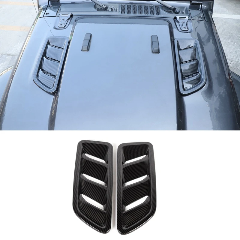 

Декоративная наклейка на крышку капота двигателя для Jeep Wrangler JL 2018 2019 2020 2021,ABS