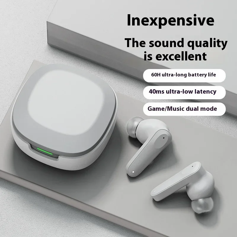 Wireless Earphones Bluetooth HD Call Headphones for Xiaomi True Stereo Sound Headset Sport Game Music In Ear Earbuds With Mic 1