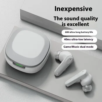 Wireless Earphones Bluetooth HD Call Headphones for Xiaomi True Stereo Sound Headset Sport Game Music In Ear Earbuds With Mic 1
