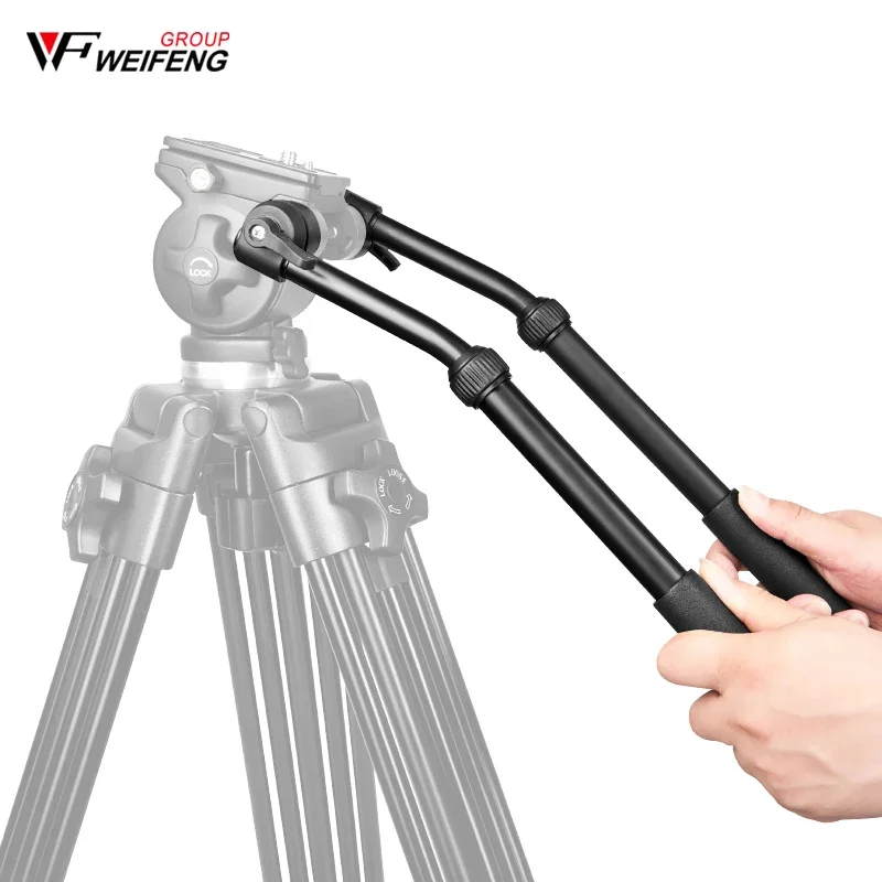 Camera Head Adapter Weifeng Handle for tripod 717/718 1.35/1.55/1.8m 717h/717ah pan tilt photography accessories