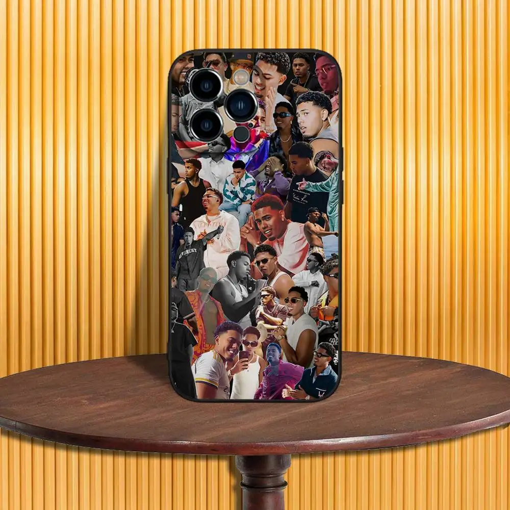 Sleek Black Soft Phone Case – Premium Protection with Modern Design