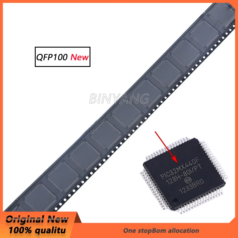 

(1 шт.) 100% Новинка Φ/PT PIC32MX440F128L PIC32MX440F128L-80I чипсет