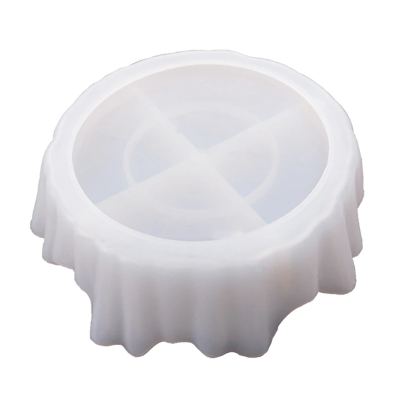

Irregular Tray Epoxy Resin Mold Flower Pot Stand Silicone Mould DIY Crafts Home Decorations Storage Box Casting Tools