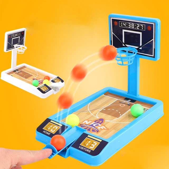 Jogo de basquete de mesa brinquedos de 2 jogadores jogos de arcada de mesa  recreativo inovador duplo modelo de jogo - AliExpress