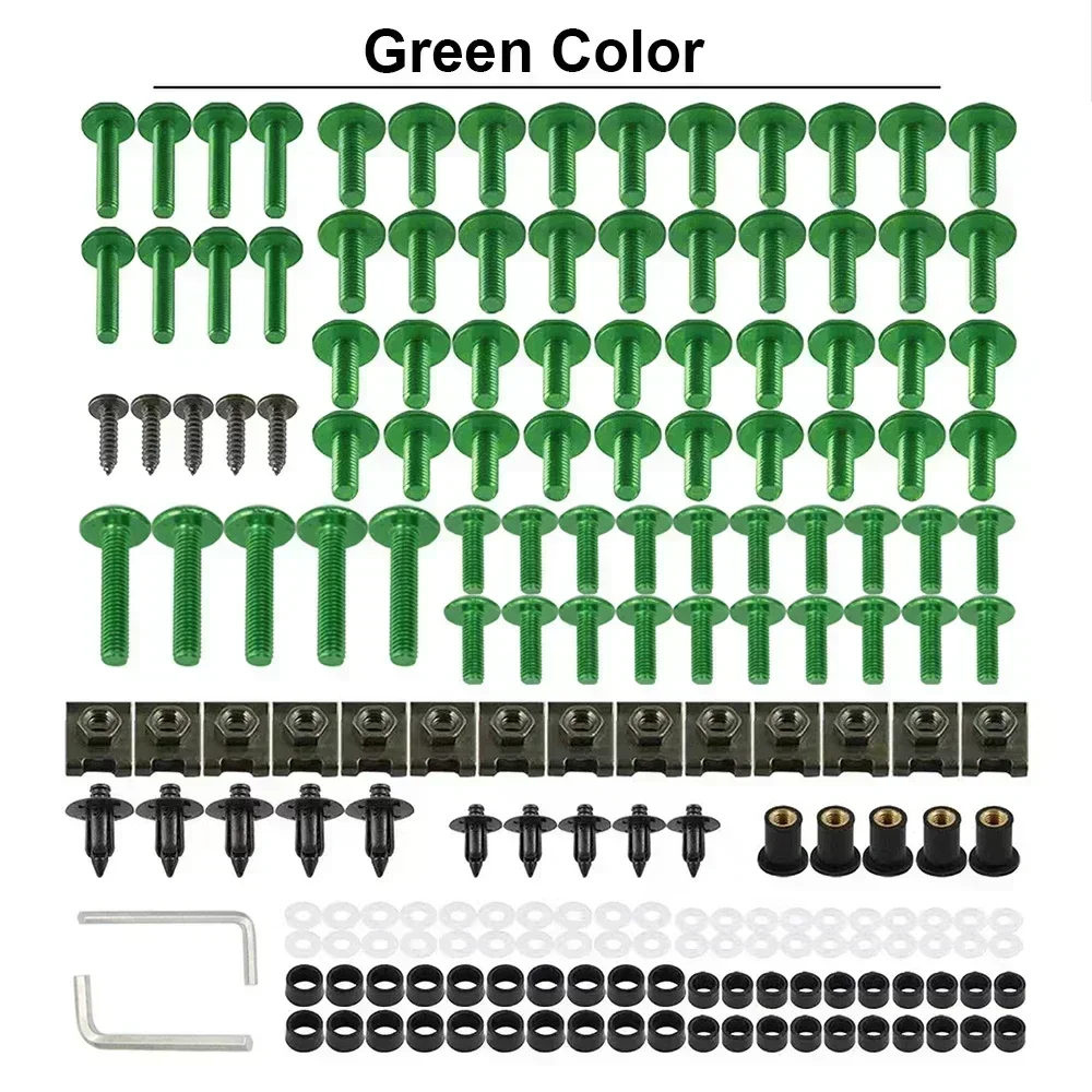 SQNYDH Kit Boulons Carénage Kit De Fixations De Carénage Pour Moto Pour