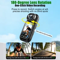 Famue Quest2 2.7K Action Camera 180° Rotatable Lens Night Vision EIS Anti-Shake Magnetic Mount WiFi Vlog Sports Cam 4