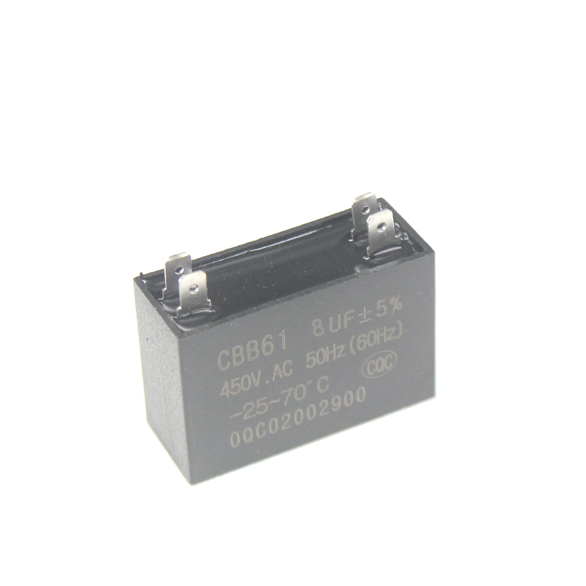 CBB61 Air Conditioner External Fan Start Capacitor Motor Run Capacitor 450V 1UF 1.2UF 1.5UF 2UF 2.5UF 3UF 3.5UF 4UF 4.5UF 2Pcs electrolytic capacitors kit electrolytic capacitor kit ceramic capacitor kit