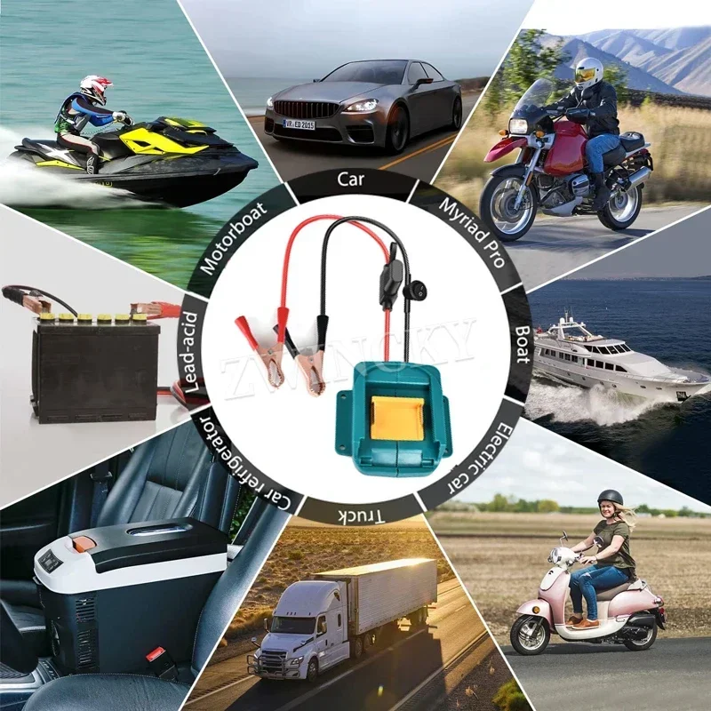 Portable Igniter Jump Starter with Fuse Switch and Emergency Power Kit
