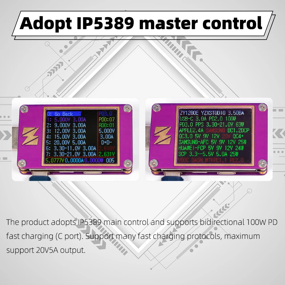 Power bank case 340W 120000mah 1.54inch IPS screen 24 21700/18650 No battery 120W DC UPS Laptop Phone Fast Charging