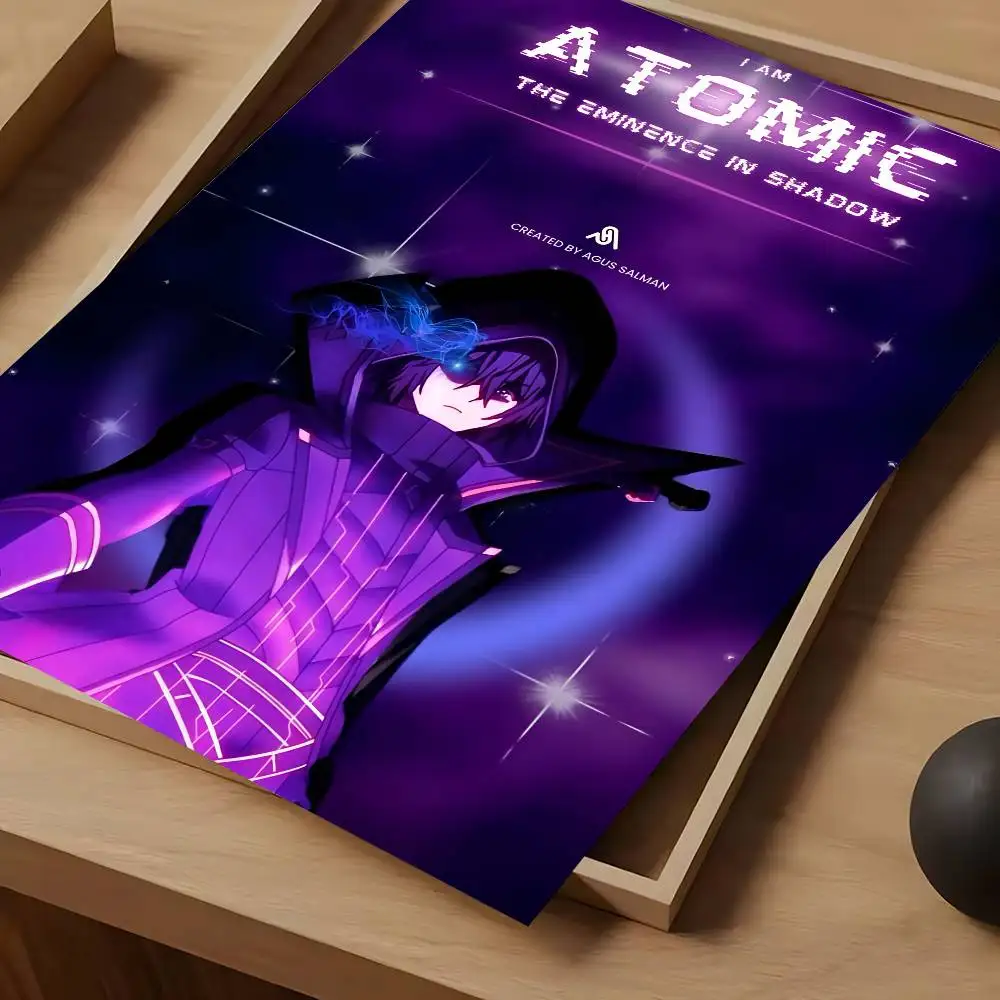 Anime The Eminence In Shadow Cid Kagenou Poster, wasserdicht, Vintage-Filmposter, hochwertiger Wandkunstdruck für Raumdekoration, Geschenk – Detail 11