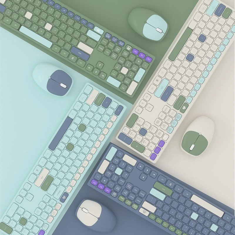 

Gaming Keyboard Wireless Keyboard Mouse Personalized Portable Notebook Desktop Universal Office Business Home Keyboard Set