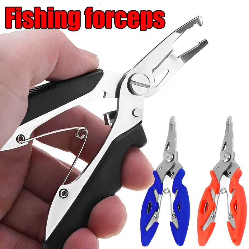 Angle Hook Remover Split Ring Opener Tackle Control Fisherman Fish Plier  Fly Line Wire Multi Tool Lure Bait Cutter Braid Scissor - AliExpress