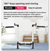 Bedridden Patients Lifting Device Commode Chair Bathroom Toilet Stair Manual Lift Chair Transfer Shift lift Chair with Commode 5