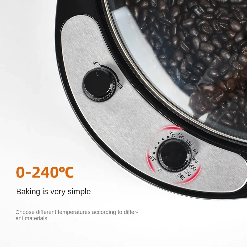 Household Coffee Roaster Leather Tea Machine Health Peanut Melon Seed Roaster Small