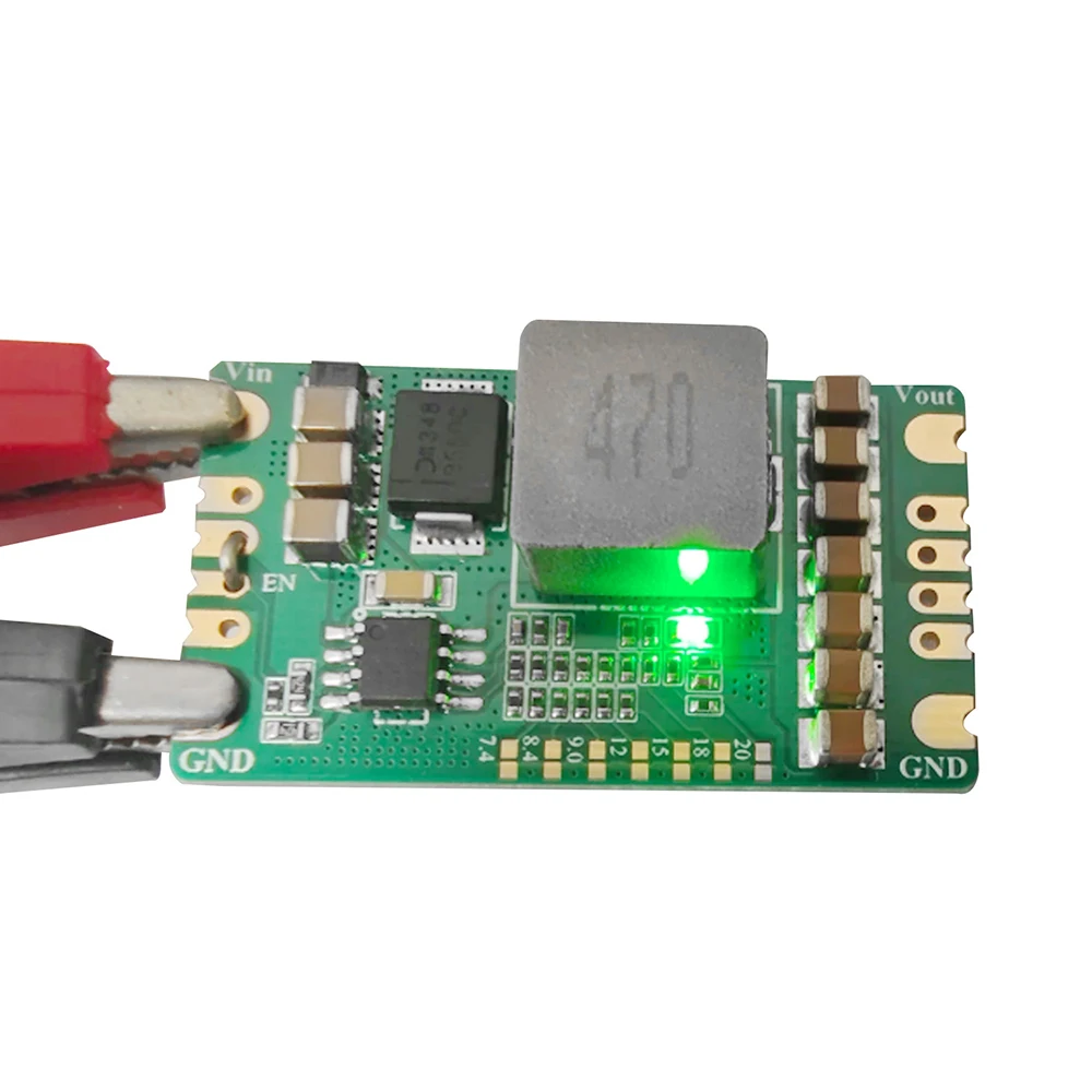 Enhanced Adjustable Output DC-DC Buck Converter Power Module (5-60V to 5-20V)
