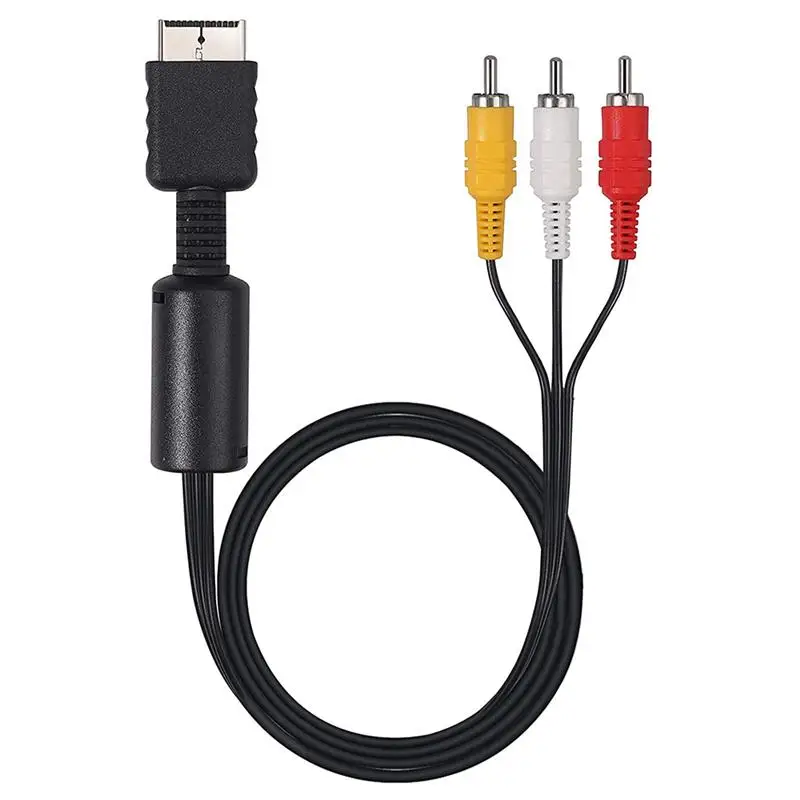 1.8/6FT Composite AV to RCA Cable AV Audio Video Cable Cord Durable