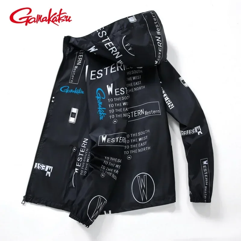 Hooded Fishing Shirts for Men, Outdoor Sunscreen Clothing, Breathable Jacket, UV Protection, Summer, New