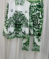 qd063 Fashion men sets 2024 Popular European Design party style men's Clothing 1