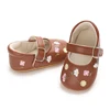 Cute Baby Girl Princess Shoes Baby Embroidered Rubber Soled Non-slip Footwear Crib Shoes 5