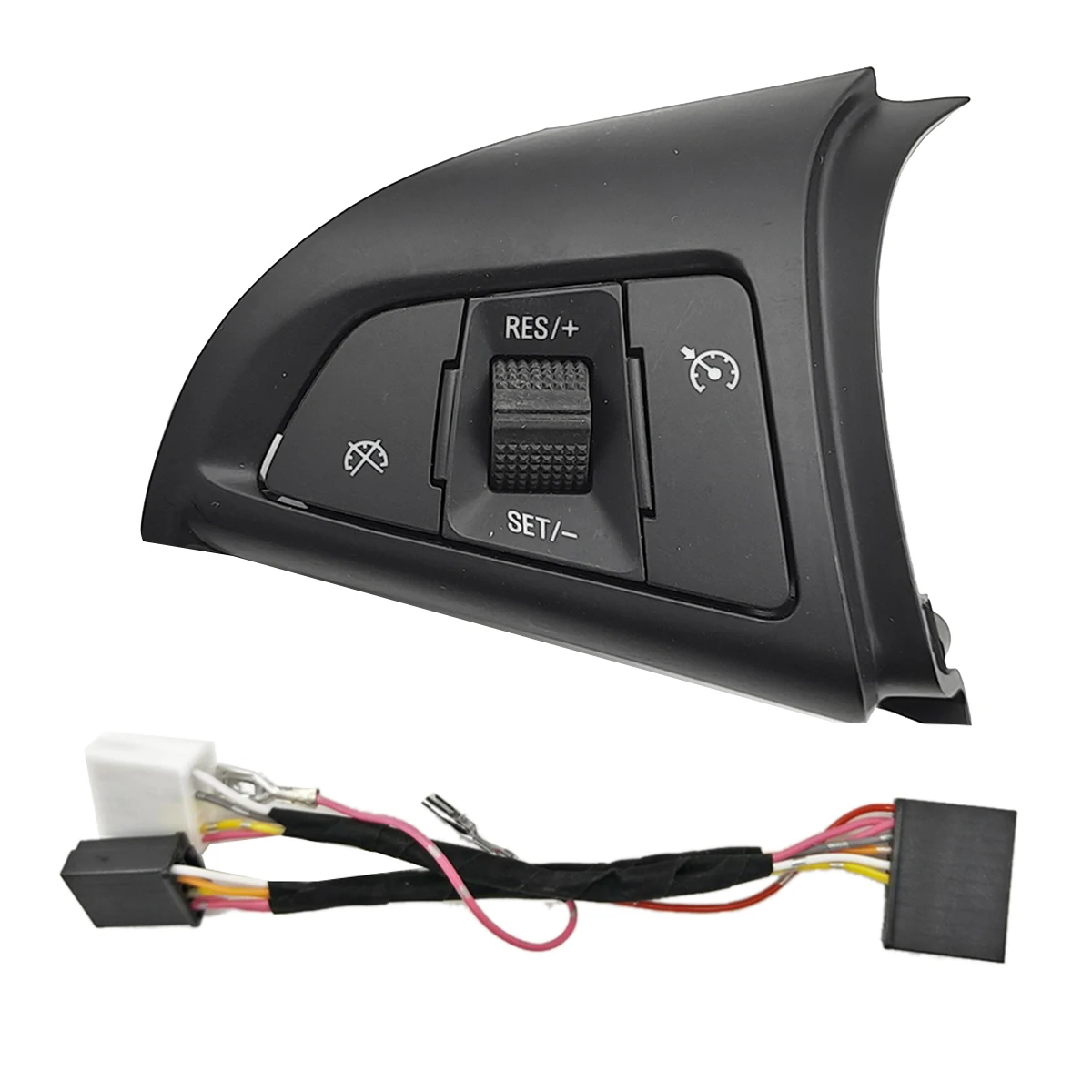 

96892140 Left Speed Cruise Control Switch for Cruze 2009 -2014 Steering Wheel Button with Wire Harness