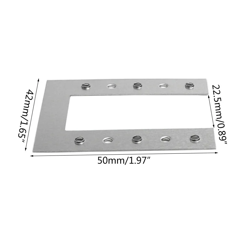 Solar Panel Clips Grounding Conductive Sheet Cable Clamp 42x50mm