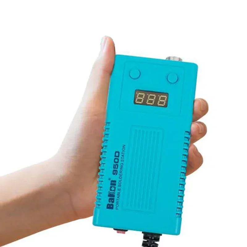 Bakon BK950D Welding Solder Soldering Iron 220/110 50W Internal Heating Type Welding Tool trinity digital display and T12 heater soldering iron electric soldering iron soldering iron kit soldering iron set