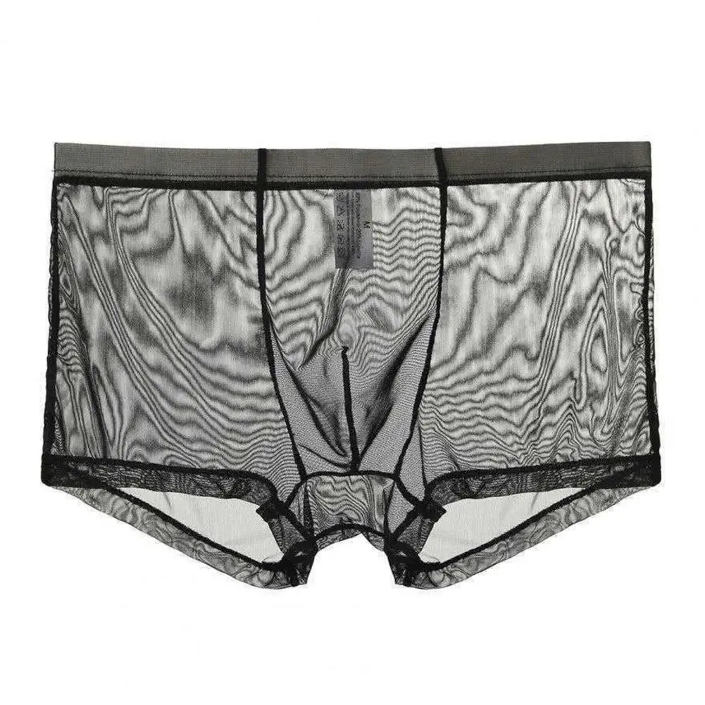 Boxer Homme Transparent Ultra-fin En Soie Glacée - Non Marquant, Respirant, Coupe Slim - 10