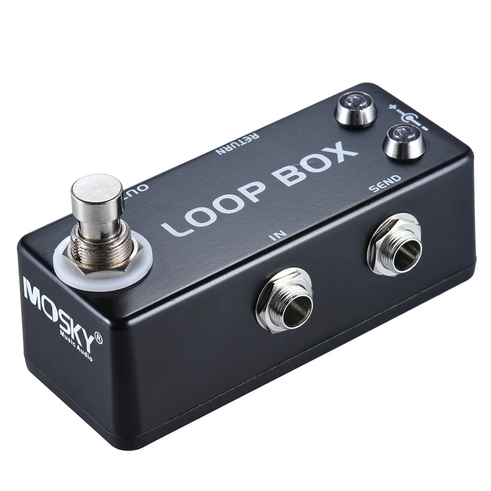Mosky loop box Bass Guitar Looper Mini Guitar Effect Pedal Selection Effect Processor Pedais De Guitarra Stage Audio guitar effect pedal